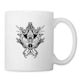 Motif animal - Mug blanc - blanc - Droite