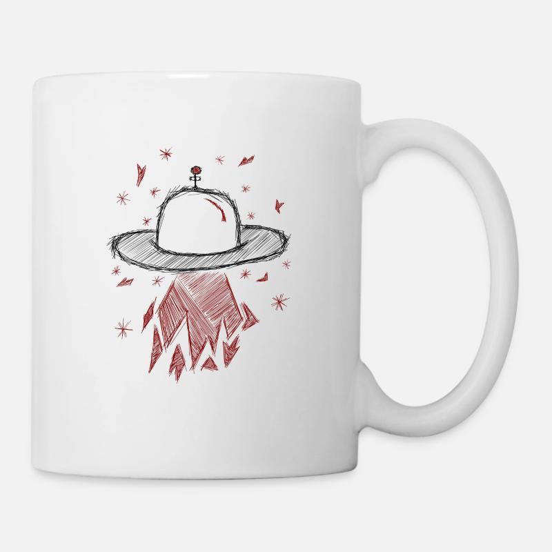 "OVNI" - Mug blanc - blanc