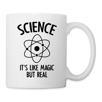 Science tees It s like magic but real - Tasse - Weiß - Rechts