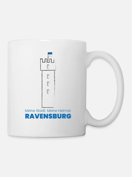 Ravensburg - Tasse - Weiß
