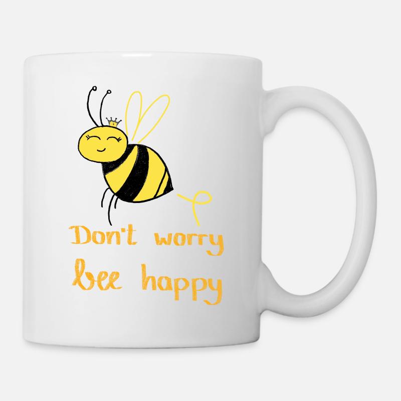 Biene - Tasse - Weiß
