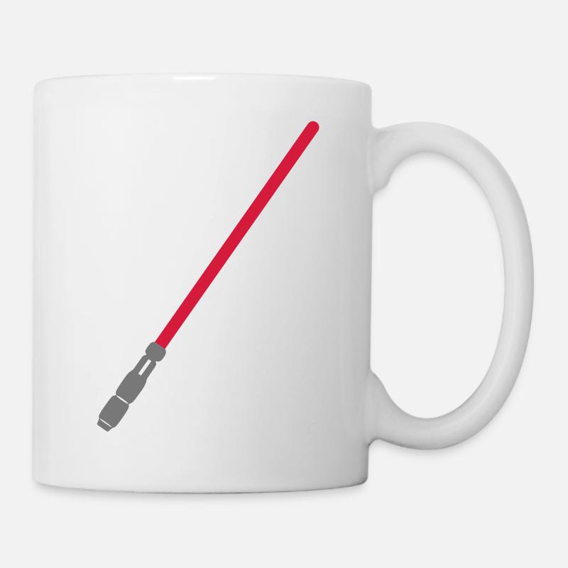 Lightsaber Lightsaber Sci-Fi Science Fiction - Mug blanc - blanc