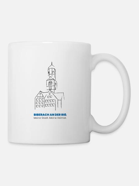 Biberach an der Riß - Tasse - Weiß