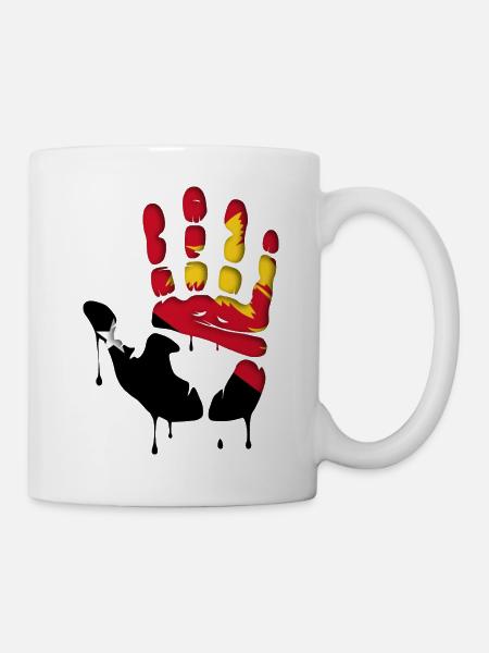 Gib mir Fünf Papua Neuguinea - Tasse - Weiß