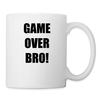 Game Over Bro! - Mug blanc - blanc - Droite