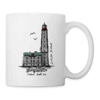 BENGTSKÄR LIGHTHOUSE Marine Textiles, and Gifts - Mug - white - Right