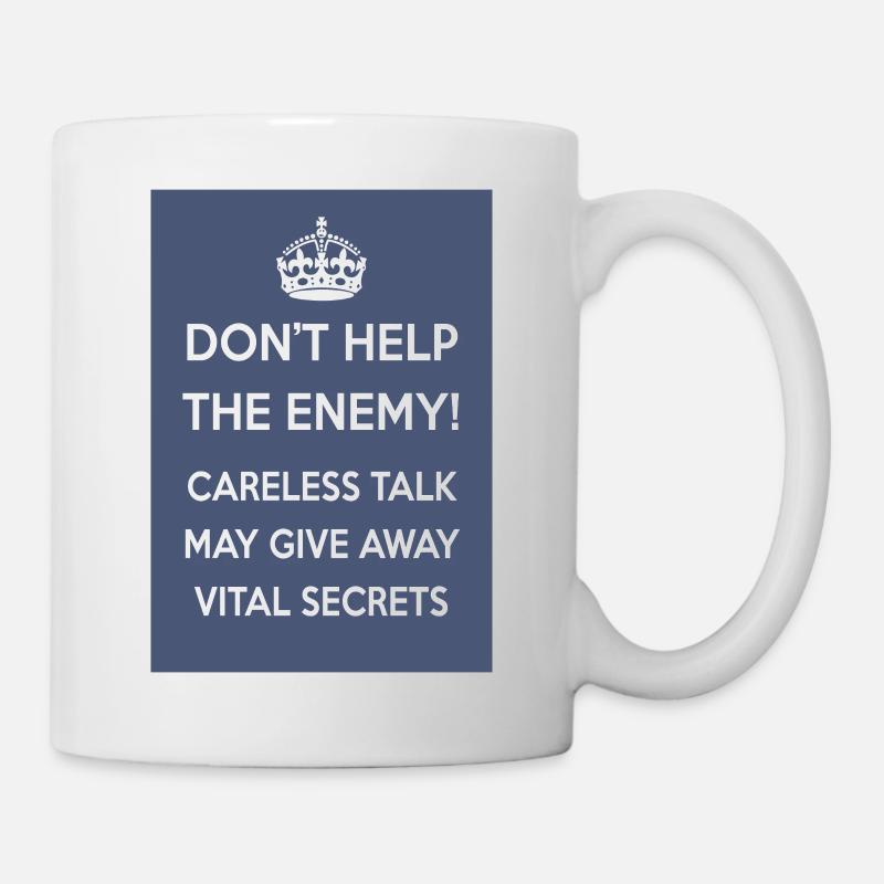 KEEP CALM FEIND - Tasse - Weiß