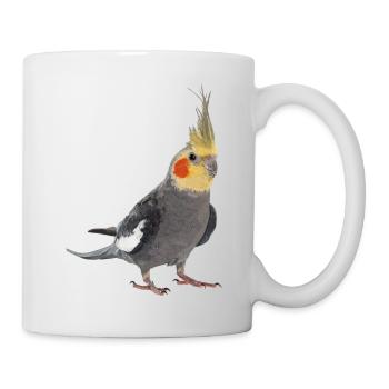 Nymph Cockatoo - Mug - white - Right