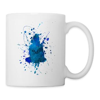 Buddha Yoga Yogi Art - Mug - white - Right