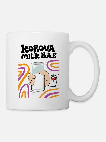 Clockwork Orange Mécanique Korova Milk Bar - Mug blanc - blanc