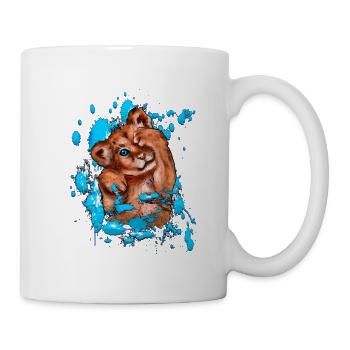 Lion cub illustration | Yolo artwork - Mug - white - Right