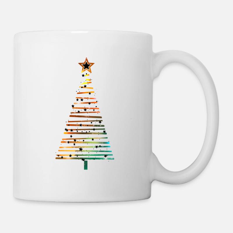 Sapin de Noël - Mug blanc - blanc