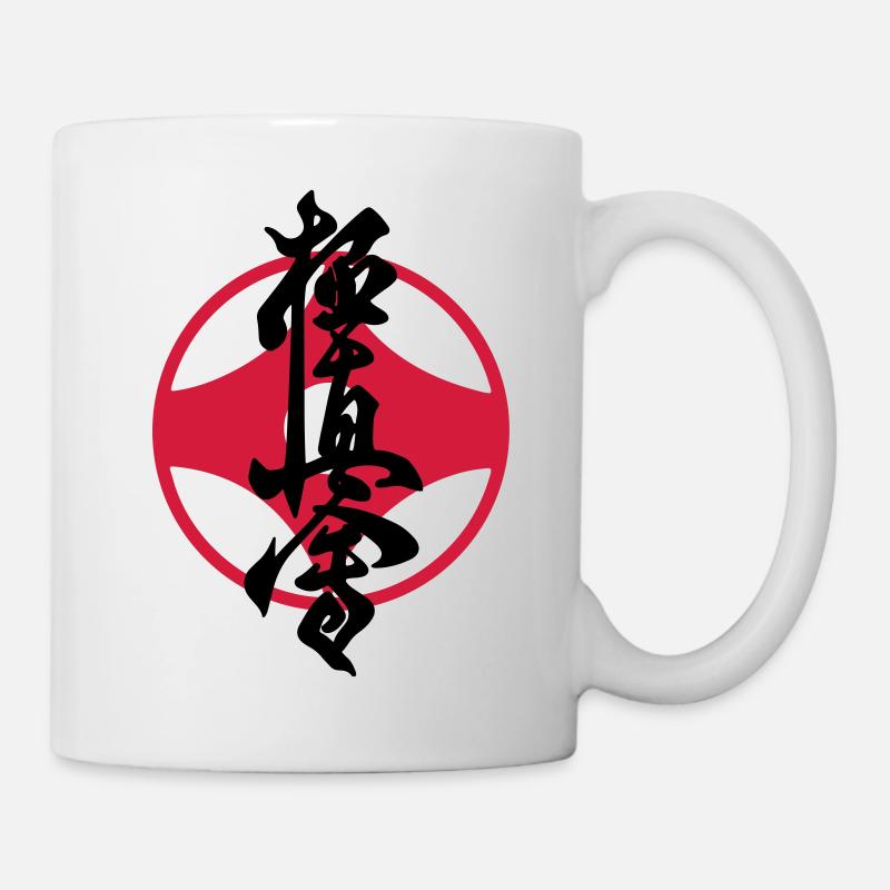kyokushin white center - Mug blanc - blanc
