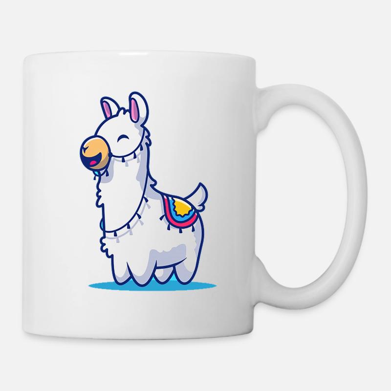 Llama lama alpaca - Mug - white