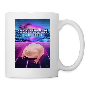 C’est mercredi, mes gars ! - 80s Design - Mug blanc - blanc - Droite