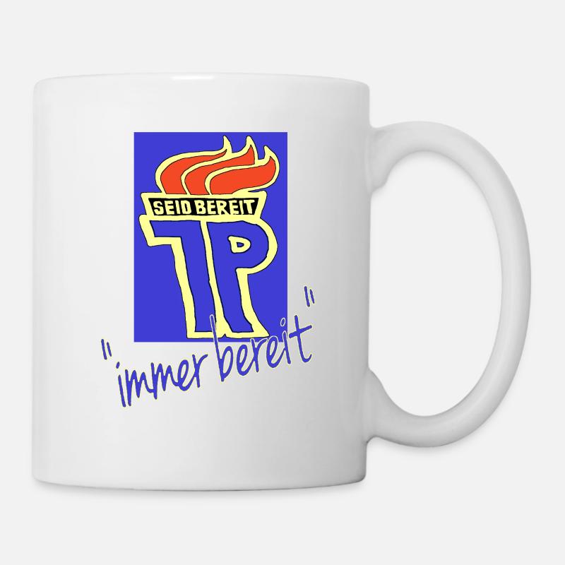 seid bereit immer bereit,ddr pioniere - Tasse - Weiß