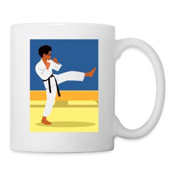 Karate kid - Mug - white - Right