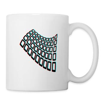 trippy illusion - Mug - white - Right