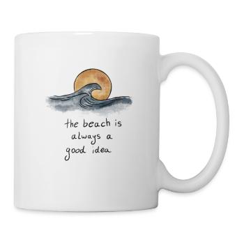 Beach - Mug - white - Right