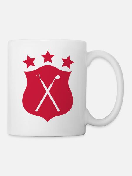 Zahnarzt. - Tasse - Weiß