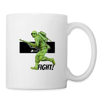 Soldat américain WW2 004 - Mug blanc - blanc - Droite