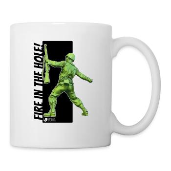 Soldat américain WW2 006 - Mug blanc - blanc - Droite