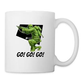 Soldat américain WW2 002 - Mug blanc - blanc - Droite