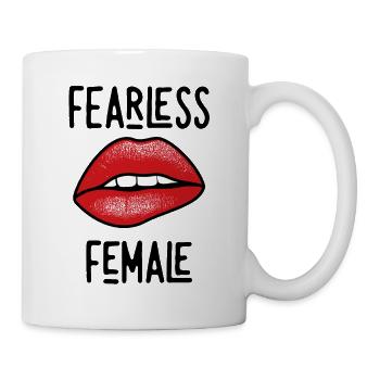 Tödliche Frau - Tasse - Weiß - Rechts