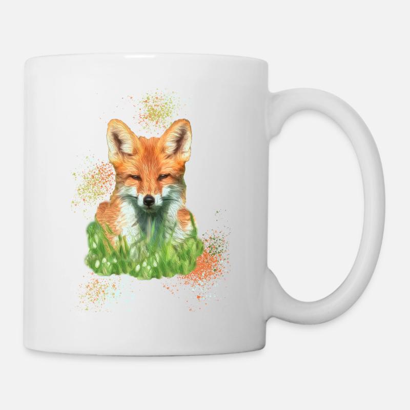 wunderschöner Fuchs - Tasse - Weiß