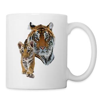 Bengal tiger - Mug - white - Right