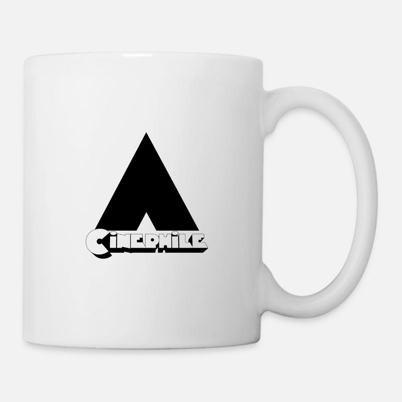 Cinéphile: Kubrick - Orange mécanique (1971) - Mug blanc - blanc