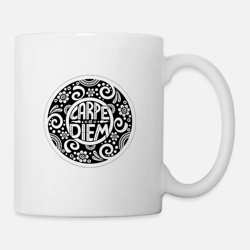 Carpe Diem - Mug blanc - blanc