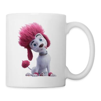 100% Wolf Freddy sticks out his tongue - Mug - white - Right