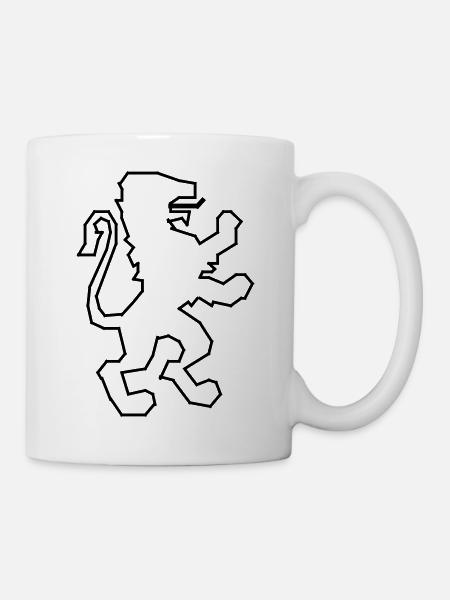 Armoiries du Lion / Lion - Mug blanc - blanc