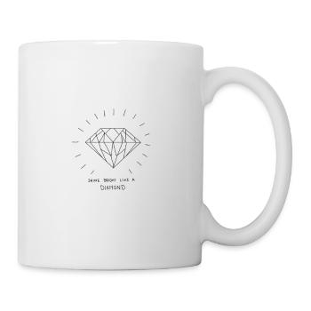 Diamond - Tasse - Weiß - Rechts