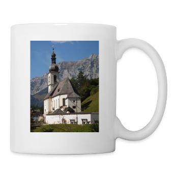 Ramsau Church near Berchtesgaden - Mug - white - Right