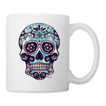 Sugar Skull - Mug - white - Right