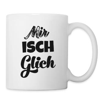Je suis aussi bien suisse que suisse - Mug blanc - blanc - Droite