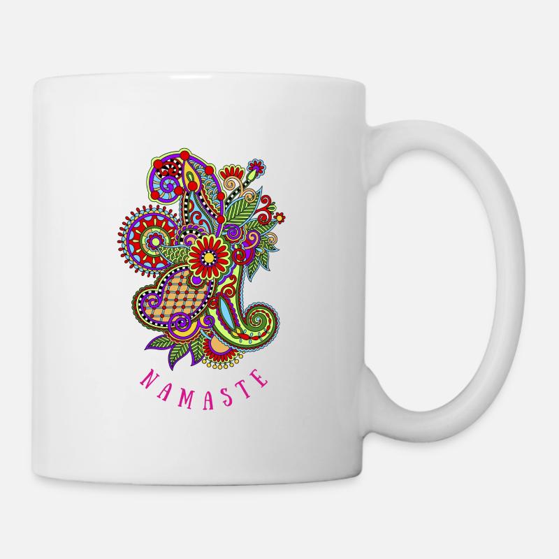 Namaste - Mug blanc - blanc