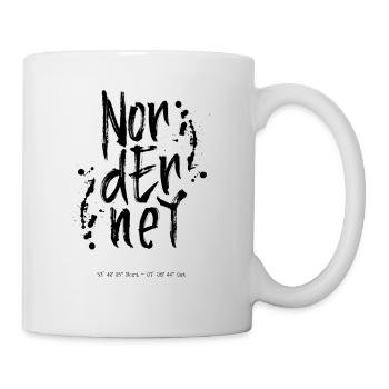 Norderney typography - Mug - white - Right