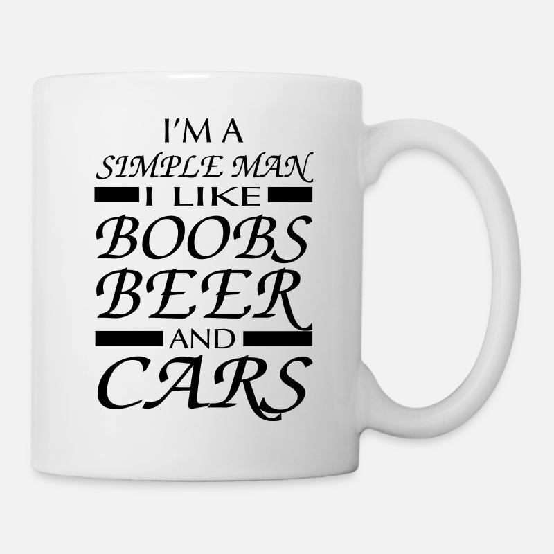 Voiture voiture - Mug blanc - blanc
