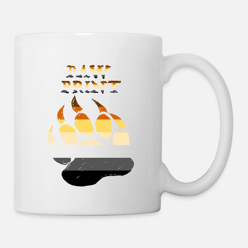 Paw Print Bear Pride - Mug blanc - blanc