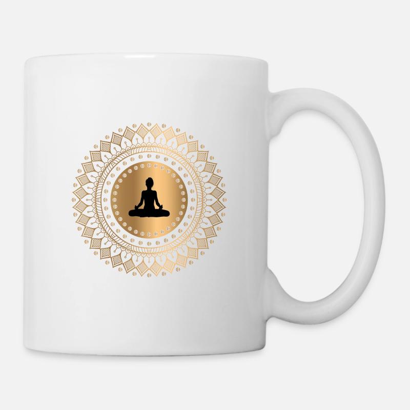 yoga - Mug - white