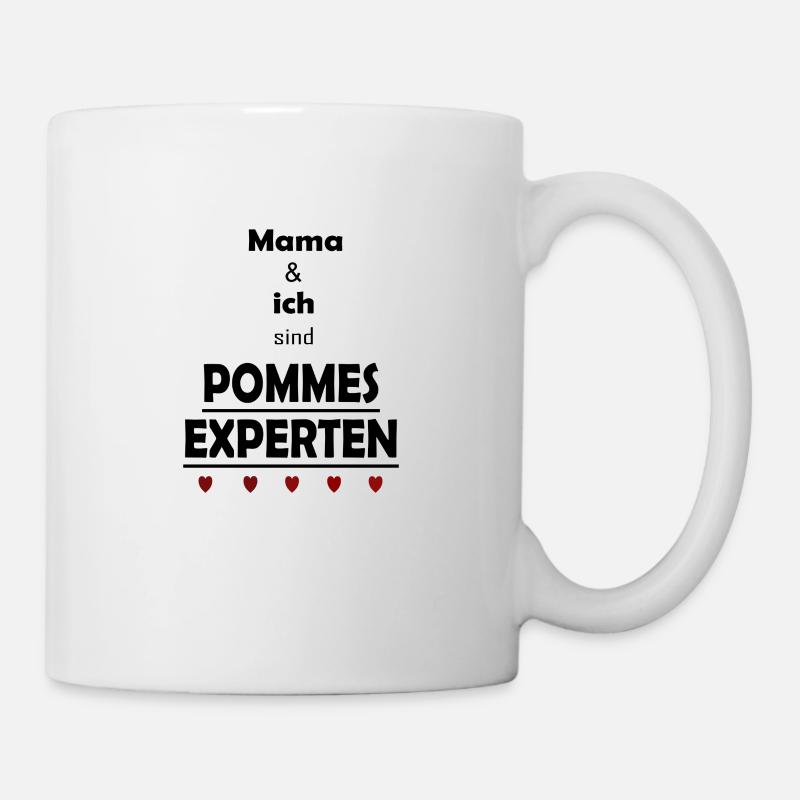 Pommes Experten - Tasse - Weiß