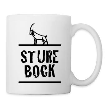 Sture Bock | Schweiz | Schweizerdeutsch | Outdoor - Tasse - Weiß - Rechts