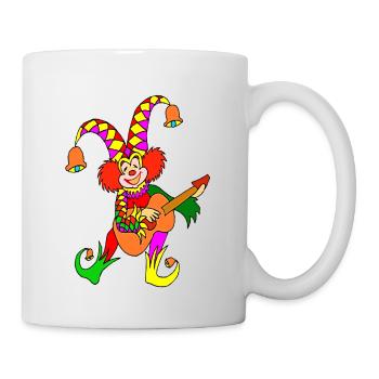 Narr - Tasse - Weiß - Rechts