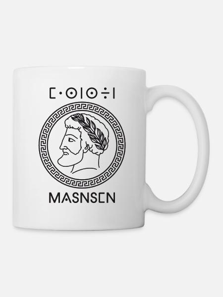 Massinissa roi berbère - Mug blanc - blanc