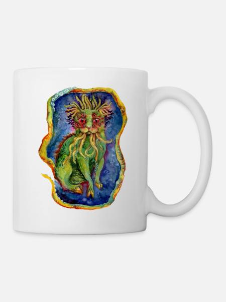 Cathulhu - Mug - white