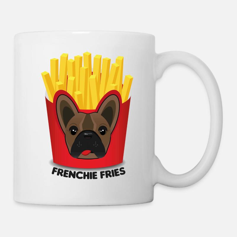 Frise Frenchie - Mug blanc - blanc