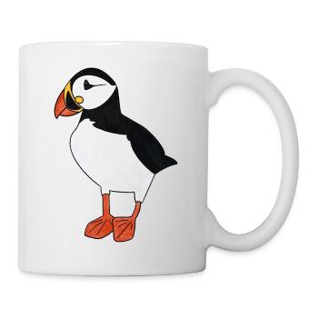 puffin - Mug - white - Right